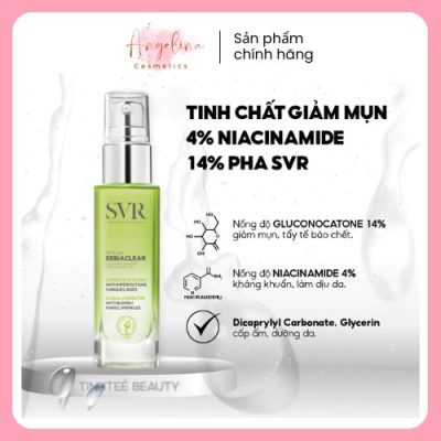 Thành phần serum svr giảm mụn