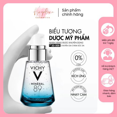 thành phần serum Vichy 89 chất giữ ẩm tuyệt vời