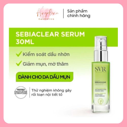 Công dụng của thành phần serum svr